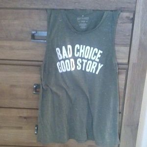 army green tank top american eagle